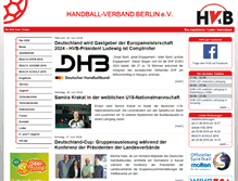 Tablet Screenshot of hvberlin.de